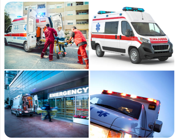 Highlights the importance of 24/7 ambulance service, ensuring fast, safe, and reliable emergency medical transport to hospitals or healthcare facilities.